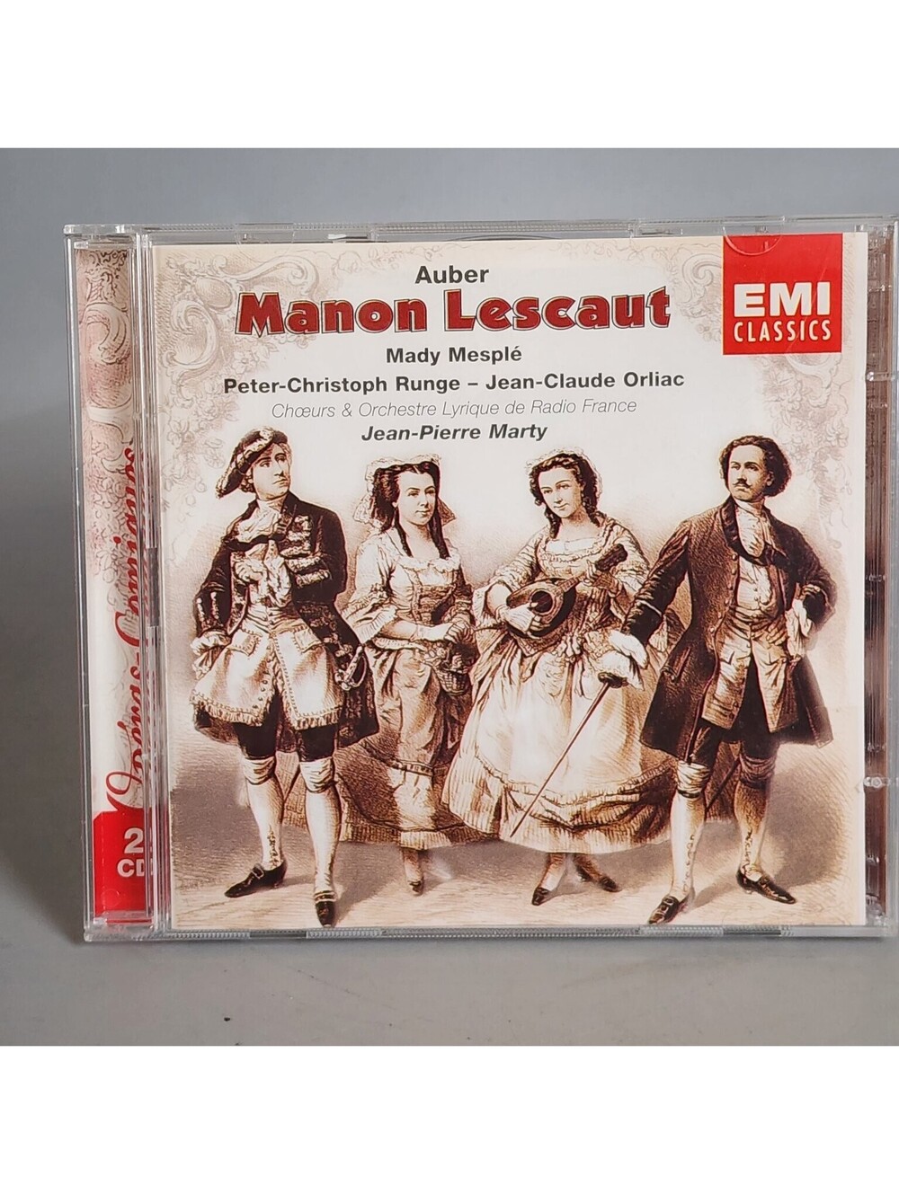 Auber: Manon Lescaut - Mesplé, Runge, Orliac, Marty, EMI Classics 2 CD Opera